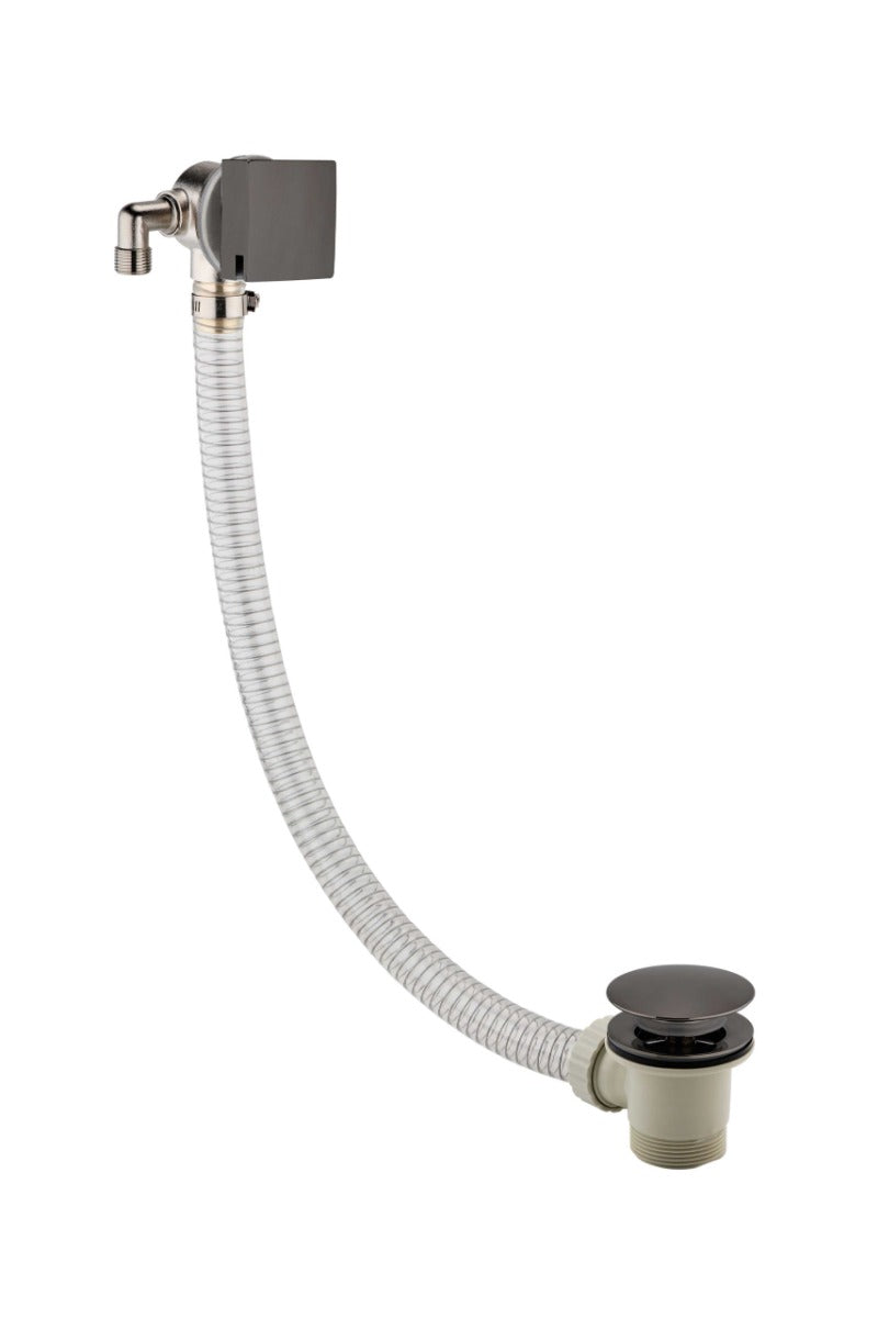 JTP HIX Exofil with Click Clack Bath Waste - Brushed Black - 37809HACCBBL