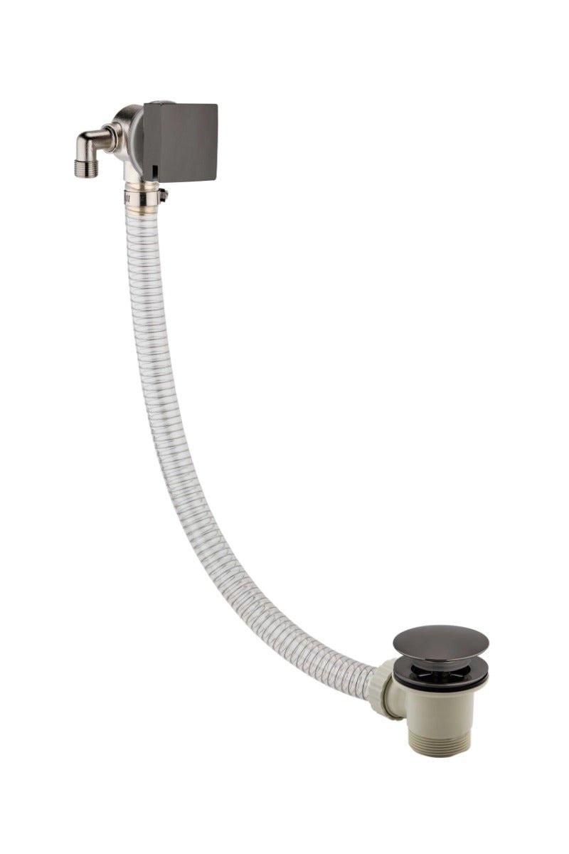 JTP HIX Exofil with Click Clack Bath Waste - Brushed Black - 37809HACCBBL - TAP 'N' SHOWER