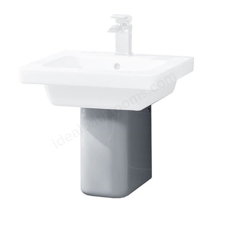 Oakham Ivy Semi Pedestal Only - White - TAP 'N' SHOWER