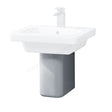 Oakham Ivy Semi Pedestal Only - White - TAP 'N' SHOWER