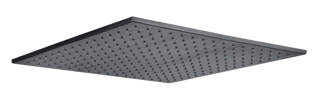 JTP HIX Ceiling Mounted Shower Head - Brushed Black - 37CM400BBL