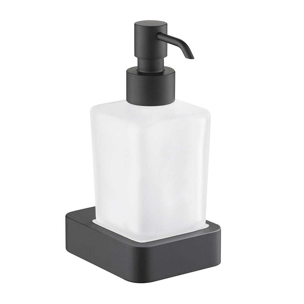 JTP Hix Soap Dispenser Matt Black - 38167MB - TAP 'N' SHOWER