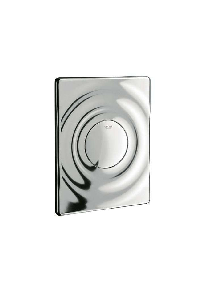 Grohe Surf Single Flush Plate - Chrome - 38574000