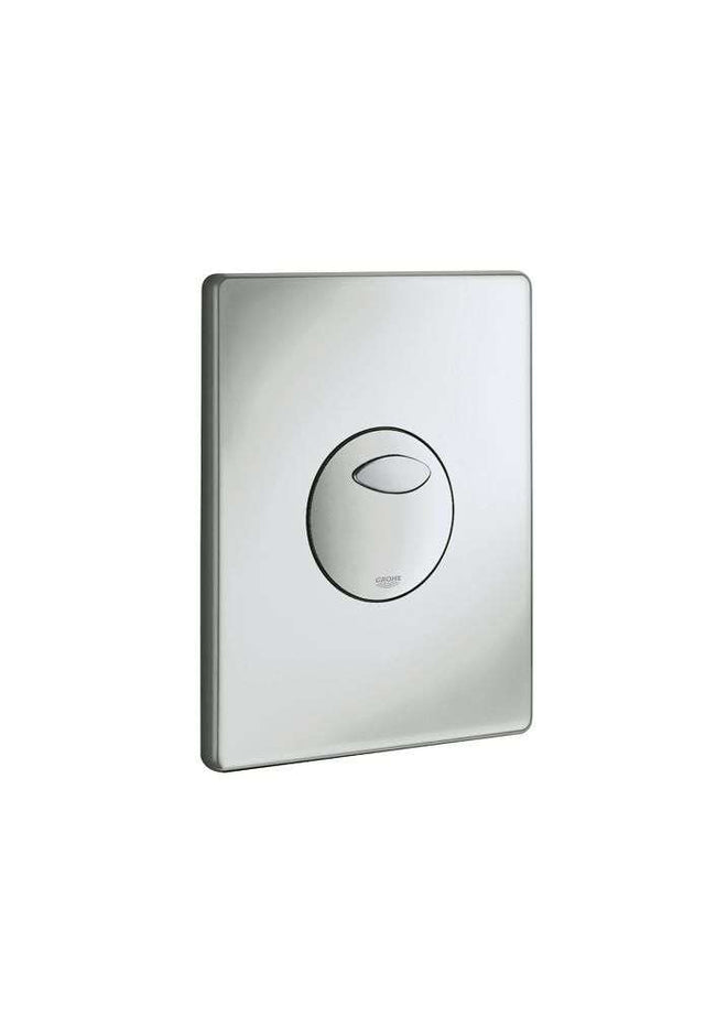 Grohe Skate Dual Flush Plate, Matt Chrome 38862P00