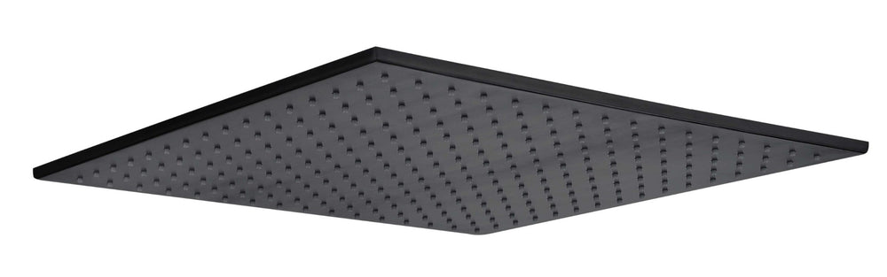 JTP HIX Shower Head Ceiling Mounted - Matt Black - 38CM400MB