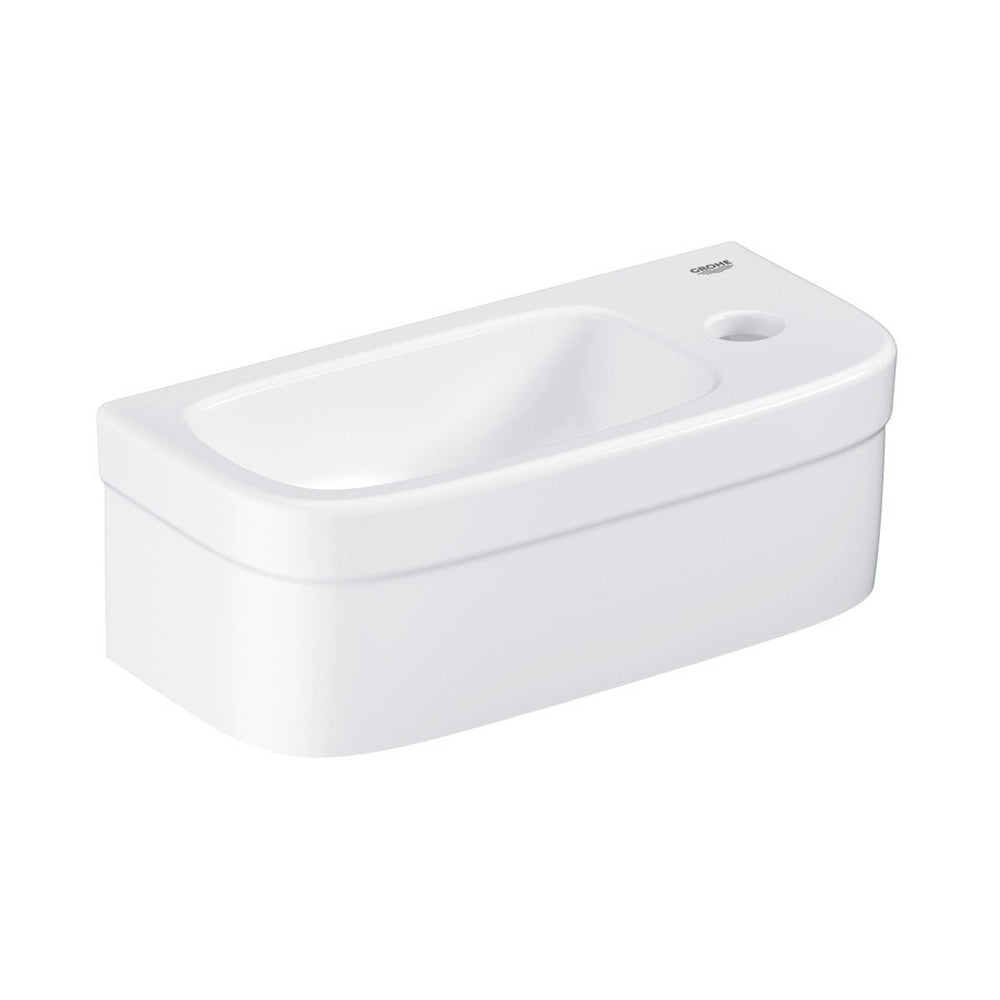 Grohe Euro Ceramic Compact Hand Rinse Basin with Pureguard - Alpine White - 3932700H - TAP 'N' SHOWER