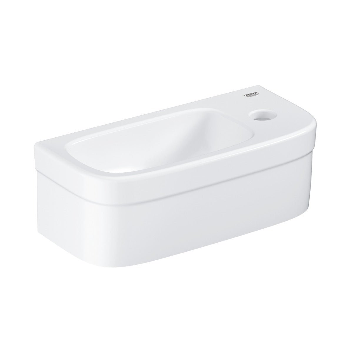 Grohe Euro Ceramic Compact Hand Rinse Basin with Pureguard - Alpine White - 3932700H - TAP 'N' SHOWER