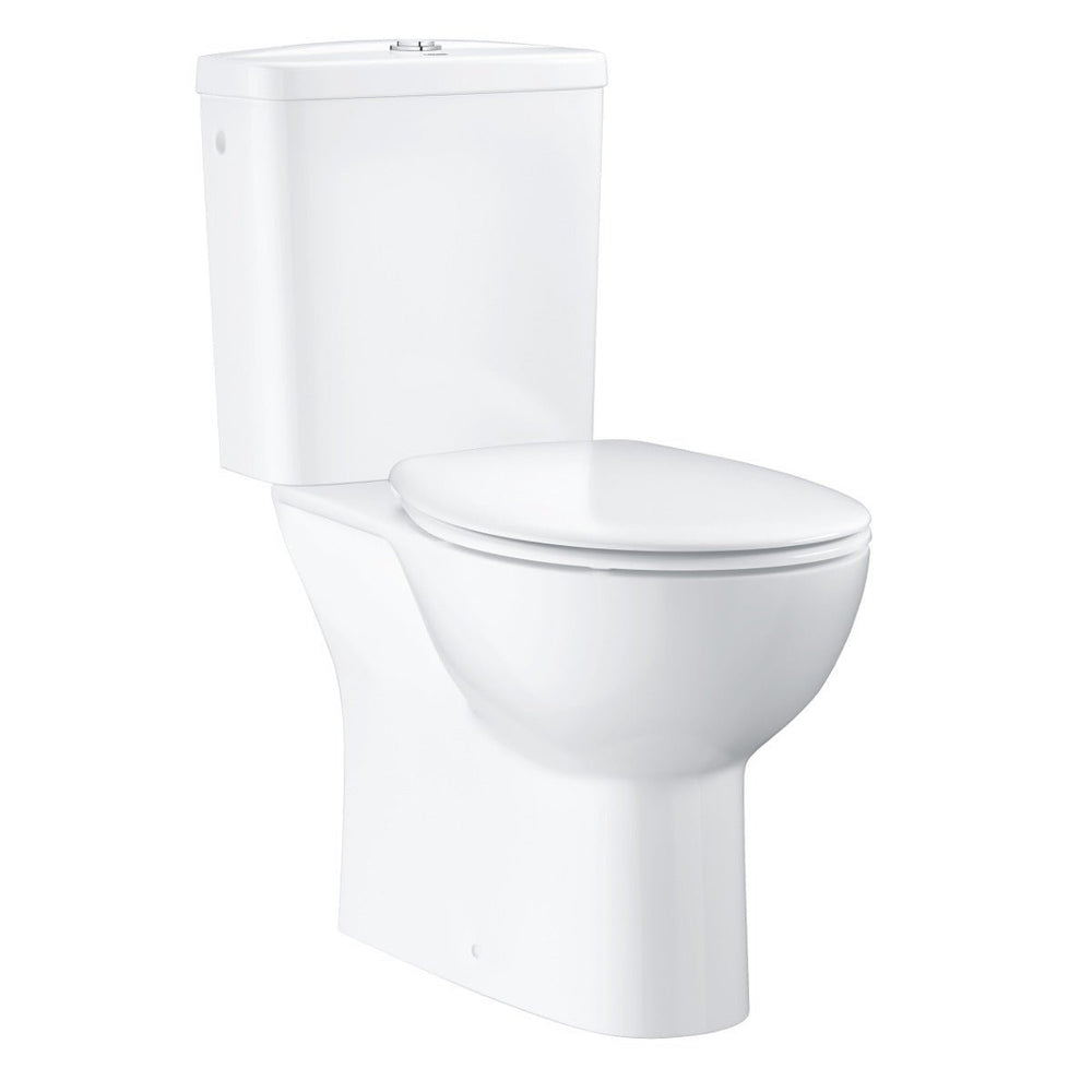 Grohe Bau Ceramic Bundle Close Coupled Wc - Alpine White - 39346000 - TAP 'N' SHOWER