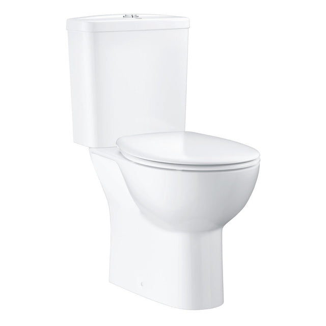 Grohe Bau Ceramic Bundle Close Coupled Wc - Alpine White - 39604000 - TAP 'N' SHOWER