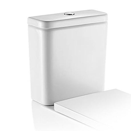 Roca The Gap Comfort Height Cistern 4.5/3L - White - 34147D00F - TAP 'N' SHOWER