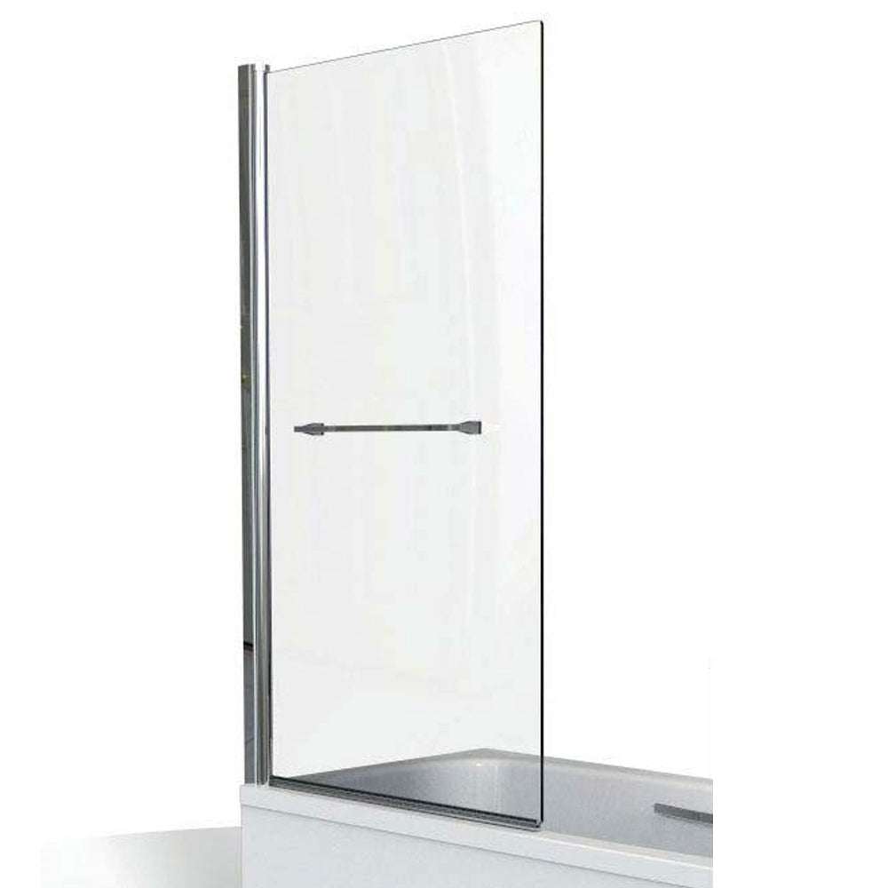 KUDOS Inspire 6mm Single Panel Bath Screen with Towel Rail
