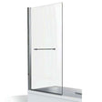 KUDOS Inspire 6mm Single Panel Bath Screen with Towel Rail