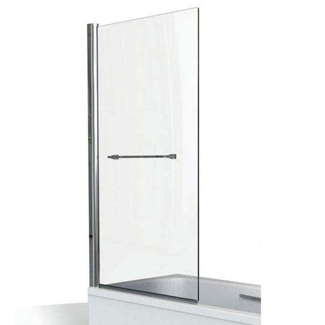 KUDOS Inspire 6mm Single Panel Bath Screen with Towel Rail