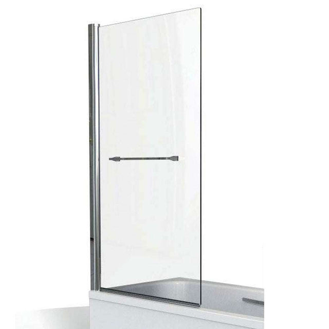 KUDOS Inspire 6mm Single Panel Bath Screen with Towel Rail