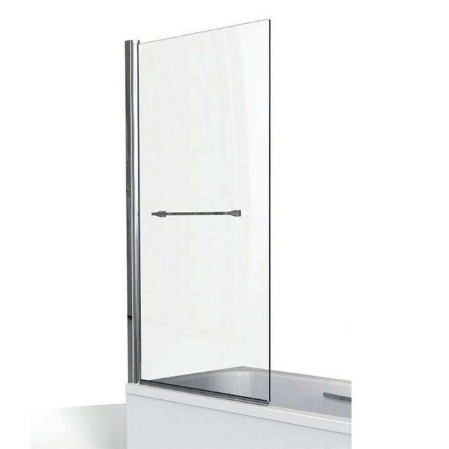 KUDOS Inspire 8mm Single Panel Bath Screen with Towel Rail