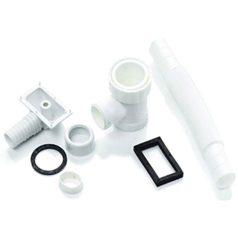 Rak Ceramics Overflow Plumbing Kit Excluding Overflow Plate - Chrome - O/FKIT - TAP 'N' SHOWER