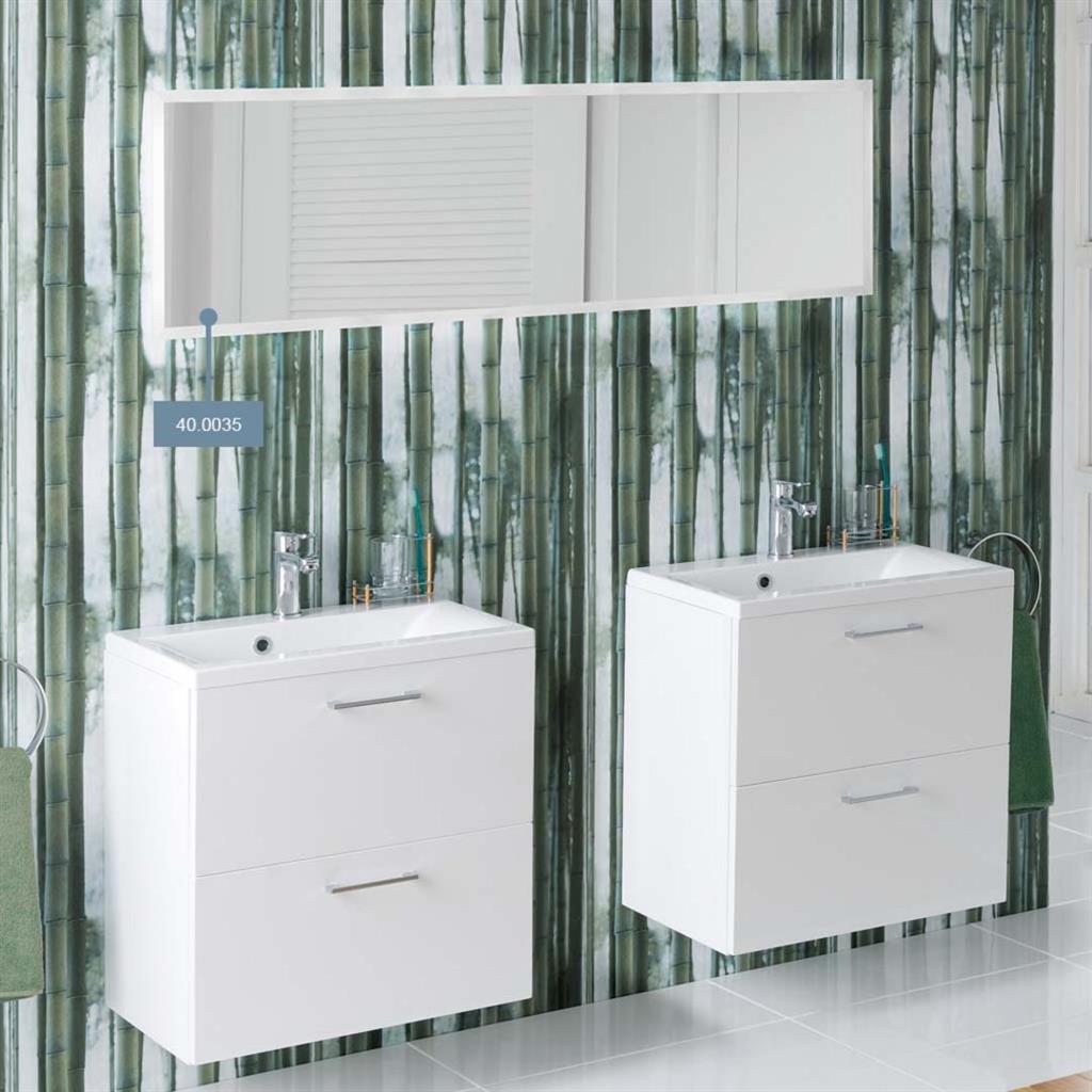 Eastbrook Pagella Mirror with LED Lights & Touch Sensor 1400mm x 420mm - 40.0035 - TAP 'N' SHOWER