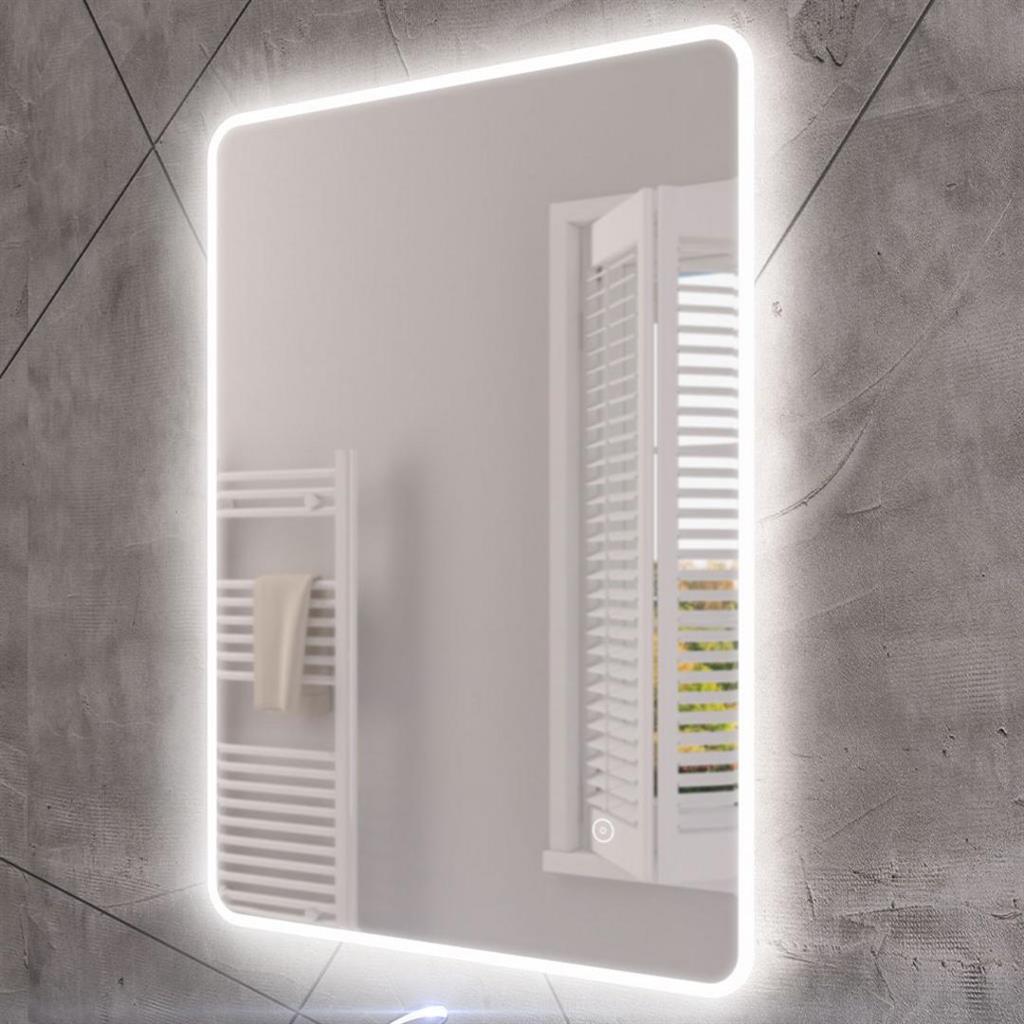 Eastbrook Orta 600mm x 800mm Mirror with LED Lights and Touch Sensor - 40.1007 - TAP 'N' SHOWER