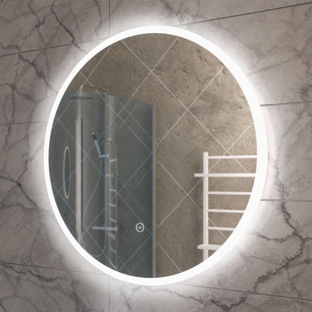 Eastbrook Conza Mirror with LED Lights and Touch Sensor 500mm x 500mm - 40.1014 - TAP 'N' SHOWER