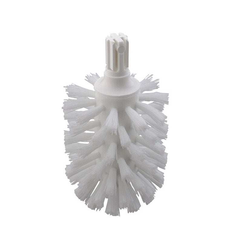 Hansgrohe Replacement Toilet Brush head in white without handle, durable and universal fit for toilet brush holders.