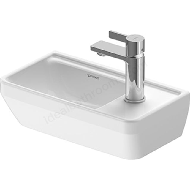 Duravit D - Neo 500mm 1 Tap Hole Cloakroom Basin - White - 0739401341 - TAP 'N' SHOWER