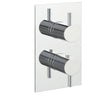 JTP Fonti Thermostatic Concealed 1 Outlet Shower Valve - Chrome - DH15651A