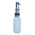 Hansgrohe Soap Dispenser with chrome pump and frosted refill bottle for bathroom or kitchen use
