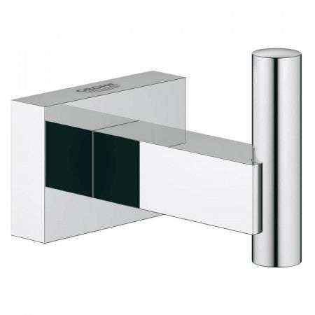 Grohe Essentials Cube Robe Hook - 40511001 - TAP 'N' SHOWER