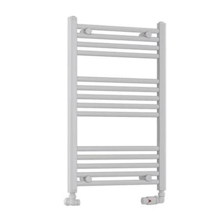 Eastbrook Wendover 800mm x 500mm Straight Ladder Towel Radiator - White - 41.0004 - TAP 'N' SHOWER