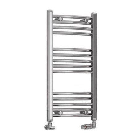 Eastbrook Wendover 800mm x 400mm Curved Ladder Towel Radiator - Chrome - 41.0031 - TAP 'N' SHOWER