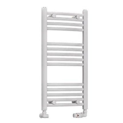 Eastbrook Wendover 800mm x 400mm Curved Ladder Towel Radiator - White - 41.0032 - TAP 'N' SHOWER
