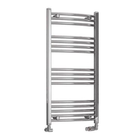 Eastbrook Wendover Curved Ladder Towel Radiator 1000mm x 400mm - White - 41.0038 - TAP 'N' SHOWER