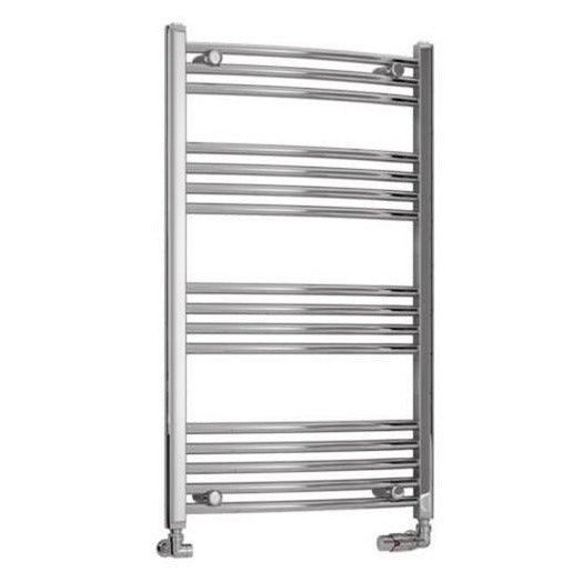 Eastbrook Wendover Curved Ladder Towel Radiator 1000mm x 600mm - Chrome - 41.0041 - TAP 'N' SHOWER