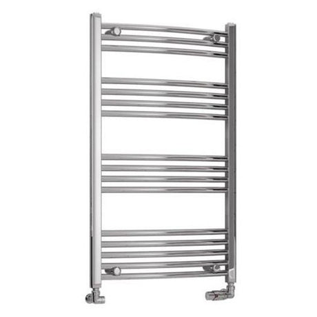 Eastbrook Wendover Curved Ladder Towel Radiator 1000mm x 600mm - Chrome - 41.0041 - TAP 'N' SHOWER
