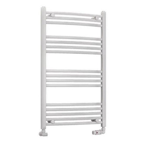 Eastbrook Wendover Curved Ladder Towel Radiator 1000mm x 600mm - White - 41.0042 - TAP 'N' SHOWER