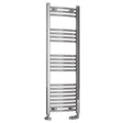 Eastbrook Wendover Curved Ladder Towel Radiator 1200mm x 400mm - Chrome - 41.0043 - TAP 'N' SHOWER