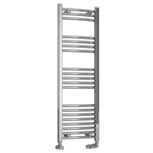 Eastbrook Wendover Curved Ladder Towel Radiator 1200mm x 400mm - Chrome - 41.0043 - TAP 'N' SHOWER