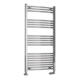 Eastbrook WendoverCurved Ladder Towel Radiator 1200mm x 600mm - Chrome - 41.0047 - TAP 'N' SHOWER