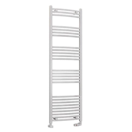 Eastbrook Wendover 1600mm x 500mm Curved Ladder Towel Radiator - White - 41.0052 - TAP 'N' SHOWER