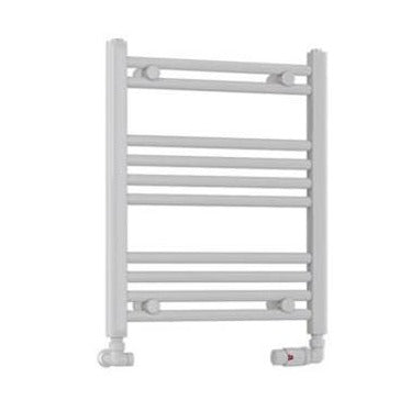 Eastbrook Wendover Straight Ladder Towel Radiator 600mm x 400mm - White - 41.0068 - TAP 'N' SHOWER