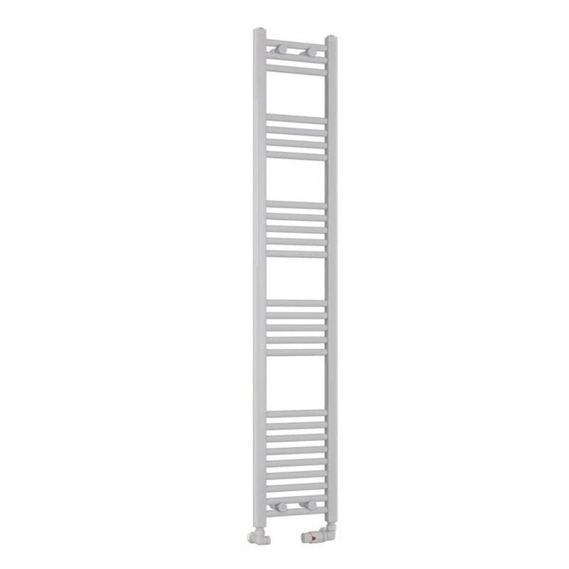 Eastbrook Wendover 1600mm x 300mm Straight Ladder Towel Radiator - White - 41.0074 - TAP 'N' SHOWER
