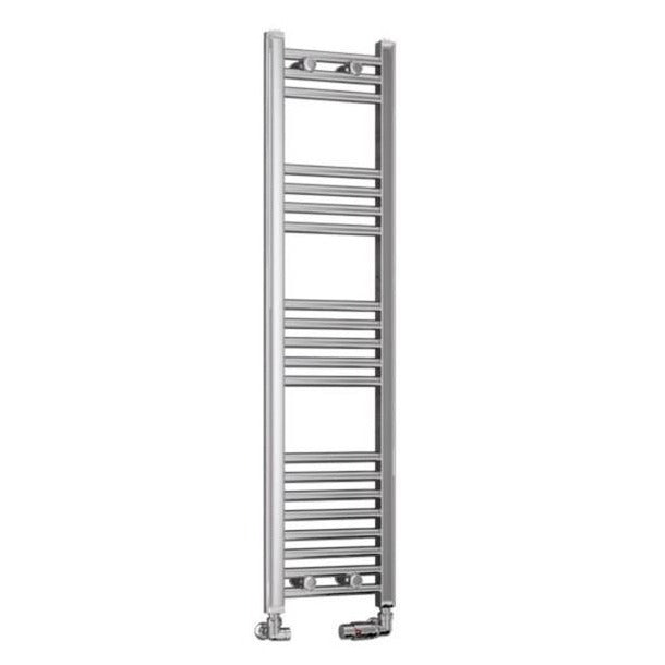 Eastbrook Wendover Straight Ladder Towel Radiator 1200mm x 300mm - Chrome - 41.0088 - TAP 'N' SHOWER