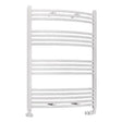 Eastbrook Wendover Curved Ladder Towel Radiator 1000mm x 750mm - White - 41.0093 - TAP 'N' SHOWER
