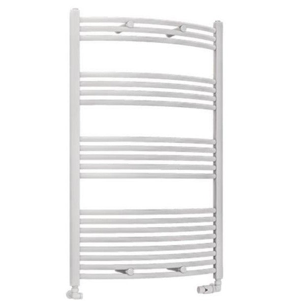 Eastbrook Wendover Curved Ladder Towel Radiator 1200mm x 750mm - White - 41.0094 - TAP 'N' SHOWER