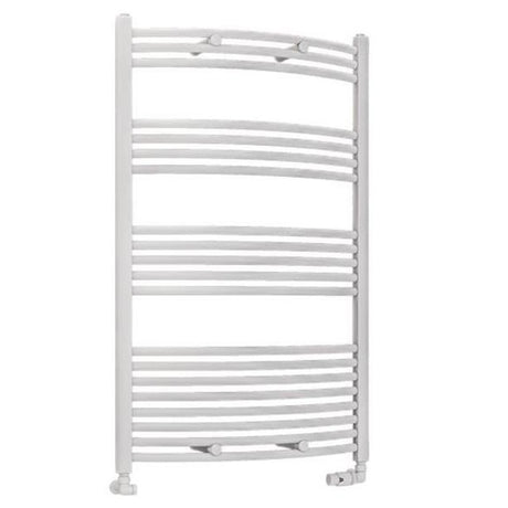 Eastbrook Wendover Curved Ladder Towel Radiator 1200mm x 750mm - White - 41.0094 - TAP 'N' SHOWER