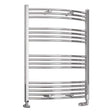 Eastbrook Wendover Curved Ladder Towel Radiator 1000mm x 750mm - Chrome - 41.0102 - TAP 'N' SHOWER