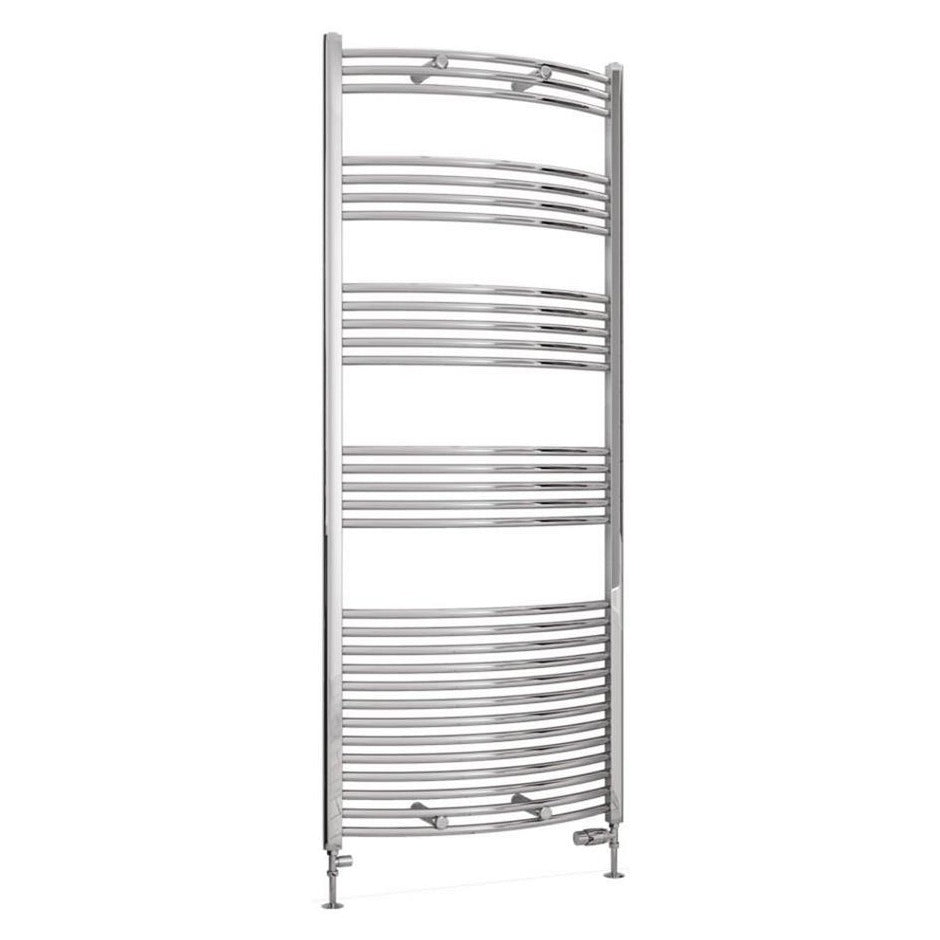 Eastbrook Wendover 1800mm x 750mm Curved Ladder Towel Radiator - Chrome - 41.0105 - TAP 'N' SHOWER