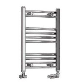 Eastbrook Wendover 600mm x 400mm Curved Ladder Towel Radiator - Chrome - 41.0106 - TAP 'N' SHOWER