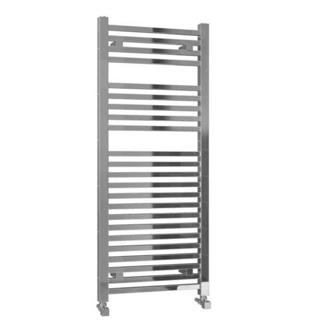 Eastbrook Biava Square 1200mm x 500mm Straight Ladder Towel Radiator - Chrome - 41.0113 - TAP 'N' SHOWER