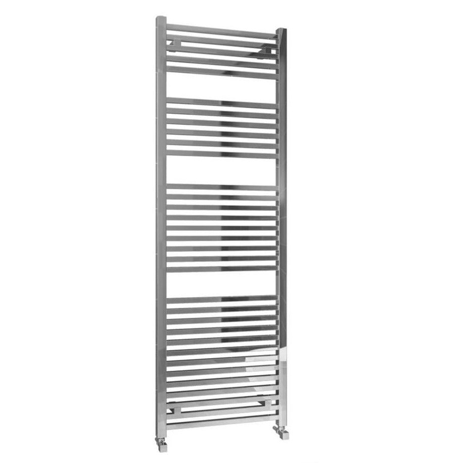 Eastbrook Biava Square 1800mm x 600mm Straight Ladder Towel Radiator - Chrome - 41.0117 - TAP 'N' SHOWER